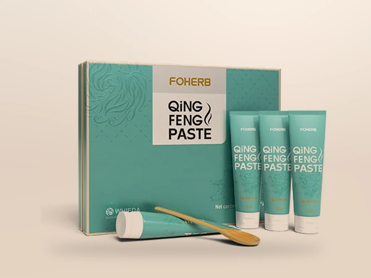 Qingfeng Paste — on a beige background, photo 1